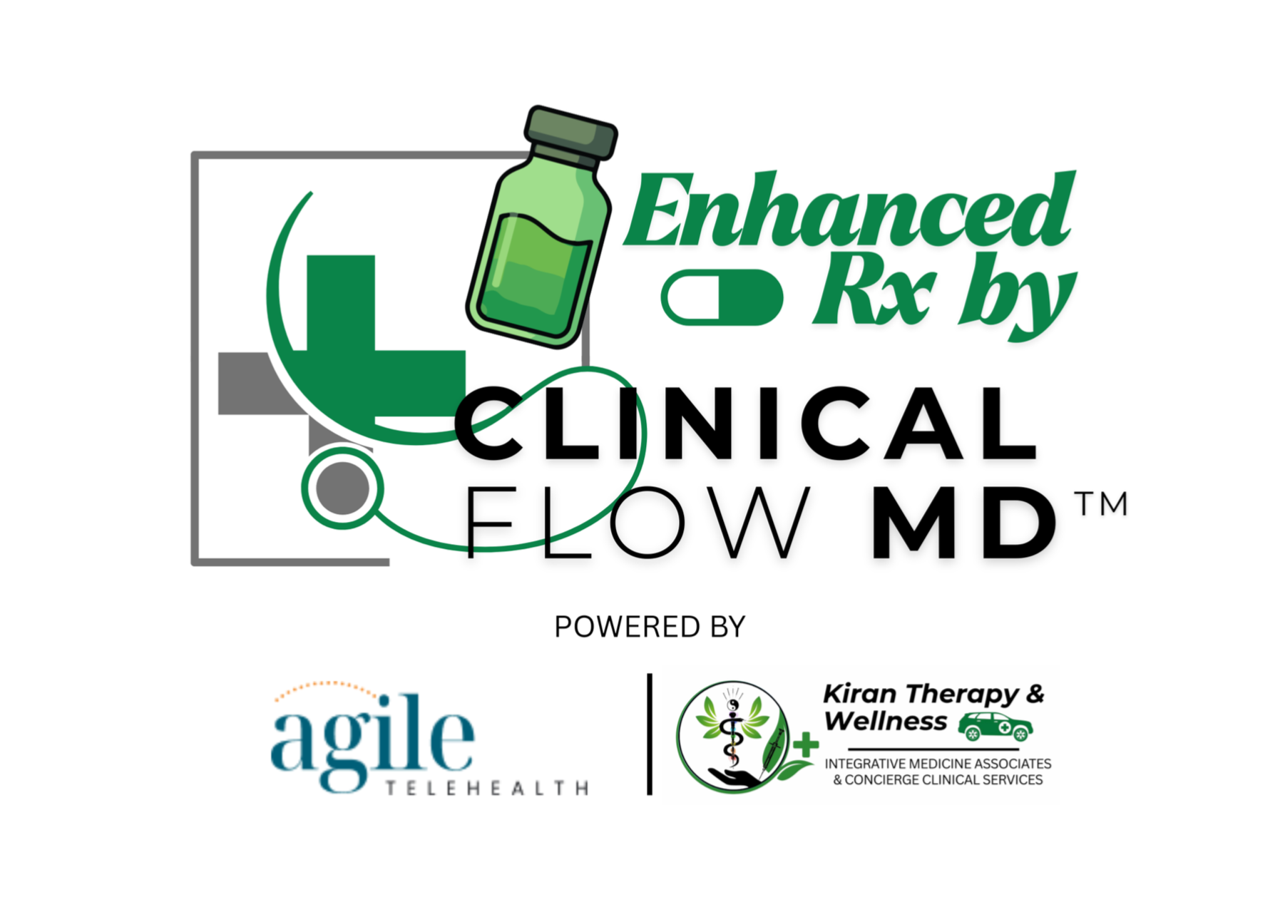 Enhanced Rx by Clinical Flow MD, partnered with Agile Telehealth
